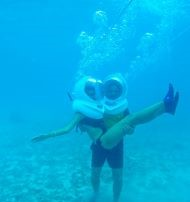 Seawalk Tour safari moment